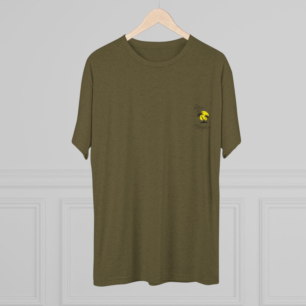 Casual Graphic Tee with Palm Design, Summer Vibe, Unisex Shirt for Beach Lovers, Vacation Outfit, Gift for Outdoor Enthusiasts