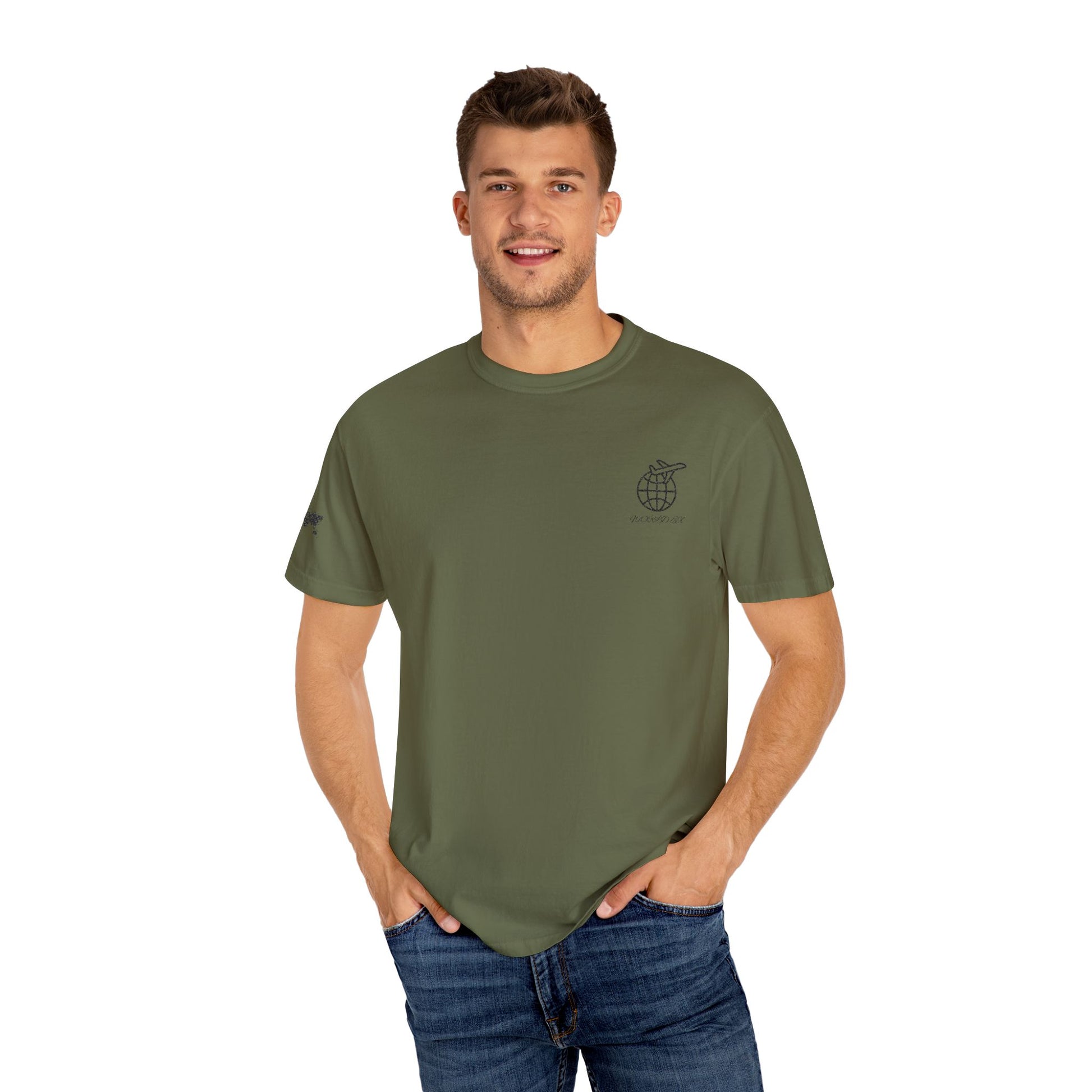 Garment-Dyed T-Shirt, Soft Casual Tee, Vintage Style Shirt, Earth Day Gift, Unisex Apparel, Everyday Wear
