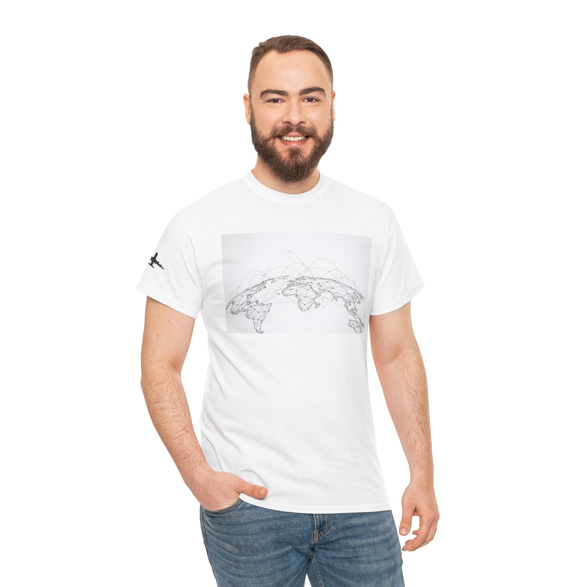 Heavy Cotton Tee - 7 Continents Club