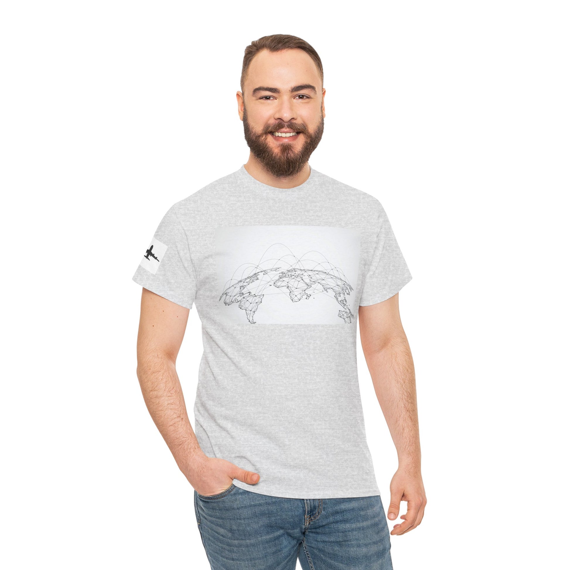 Heavy Cotton Tee - 7 Continents Club