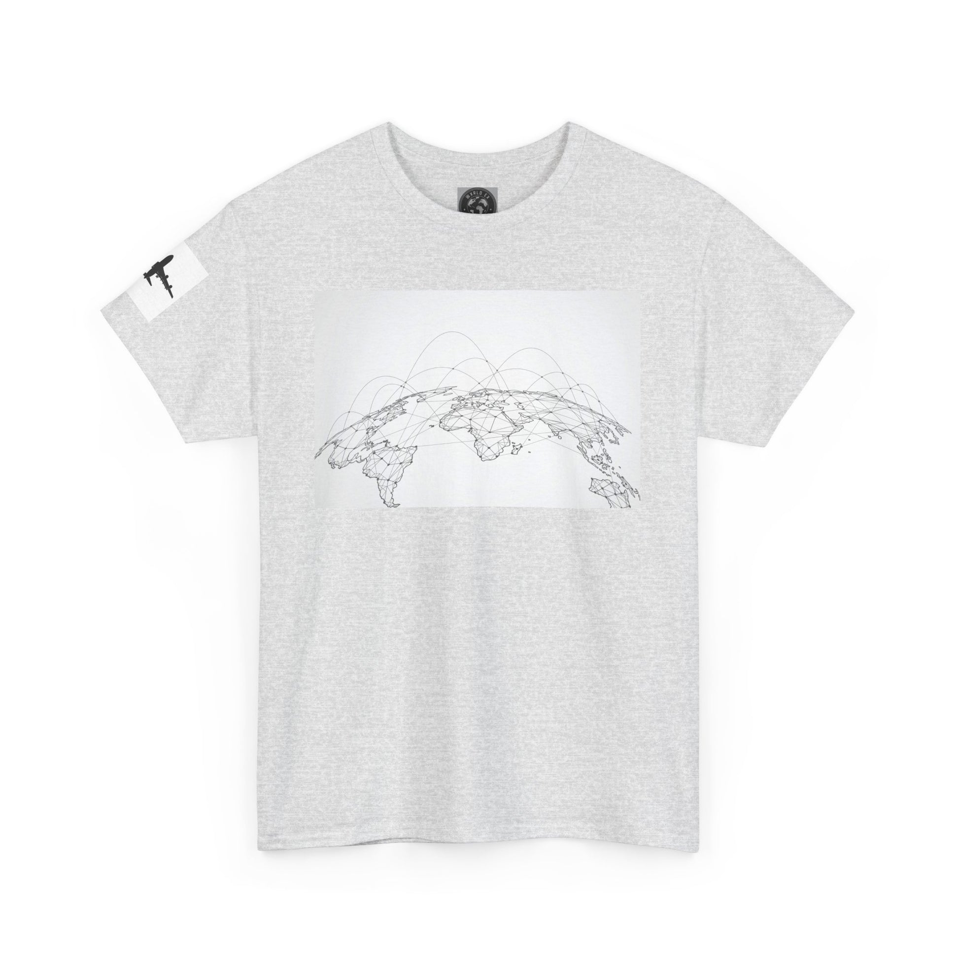 Heavy Cotton Tee - 7 Continents Club