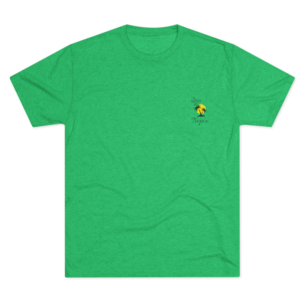 Casual Graphic Tee with Palm Design, Summer Vibe, Unisex Shirt for Beach Lovers, Vacation Outfit, Gift for Outdoor Enthusiasts