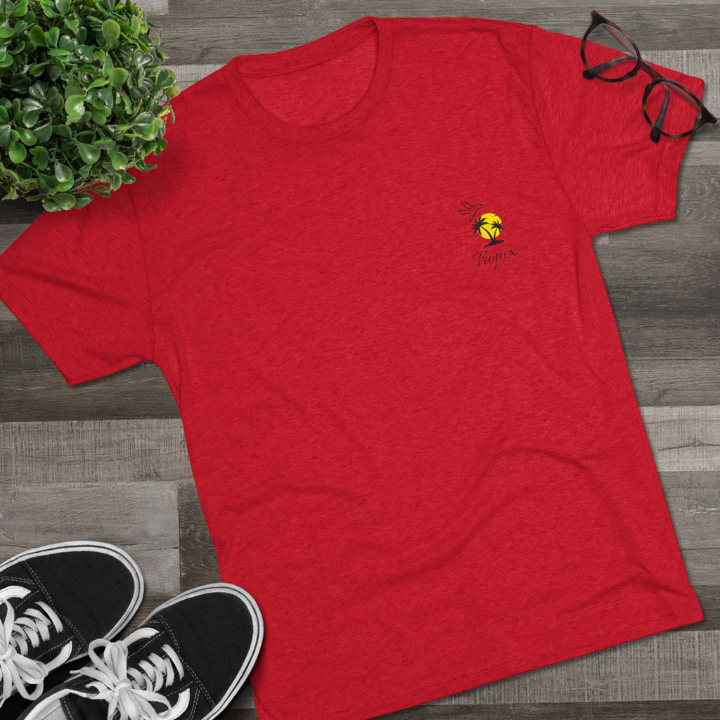 Casual Graphic Tee with Palm Design, Summer Vibe, Unisex Shirt for Beach Lovers, Vacation Outfit, Gift for Outdoor Enthusiasts